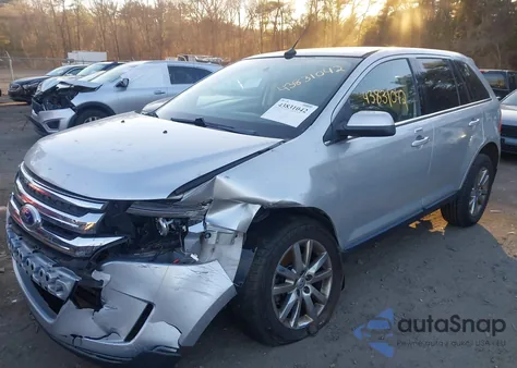 2013 Ford Edge Limited from USA, damaged, VIN 2FMDK4KC8DBA02296